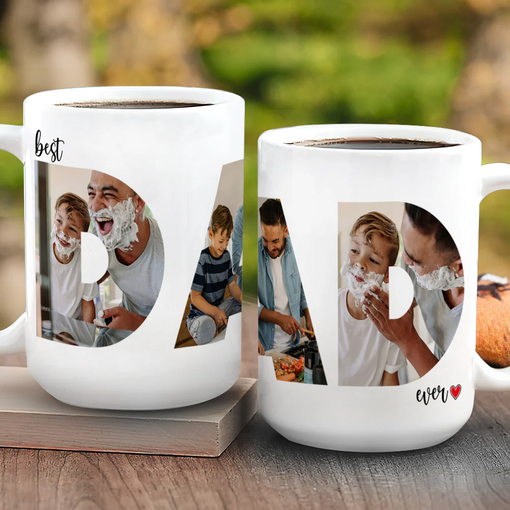 Personalized Photo Mug For Dad, Custom Fathers Day Mug - Gift For Father's Day TH10 169887 - Image 6