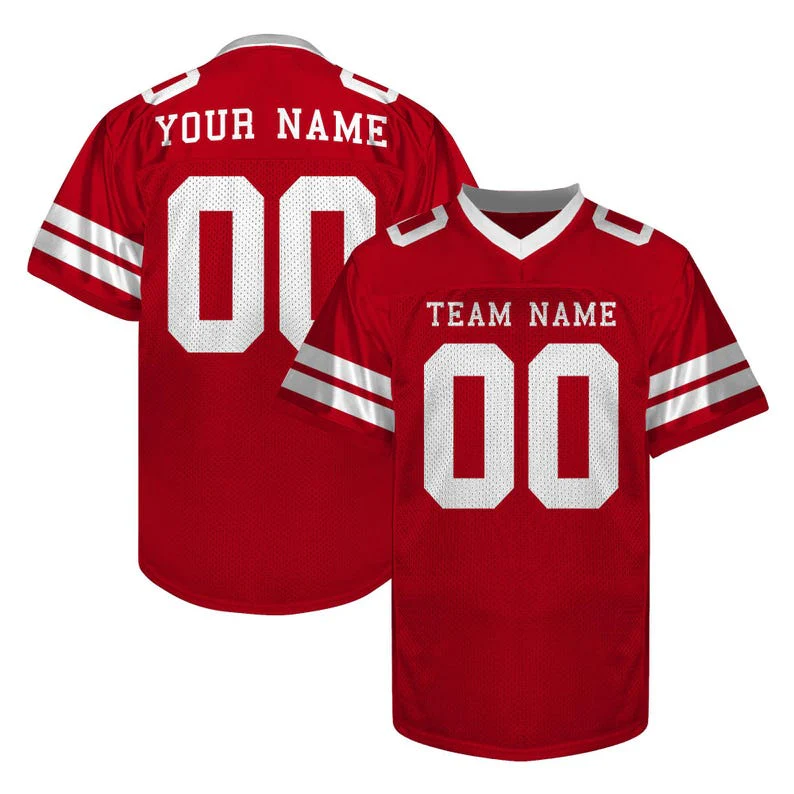 Personalized Team Name & Number Football Jersey Shirt TH10 898483 - Image 3