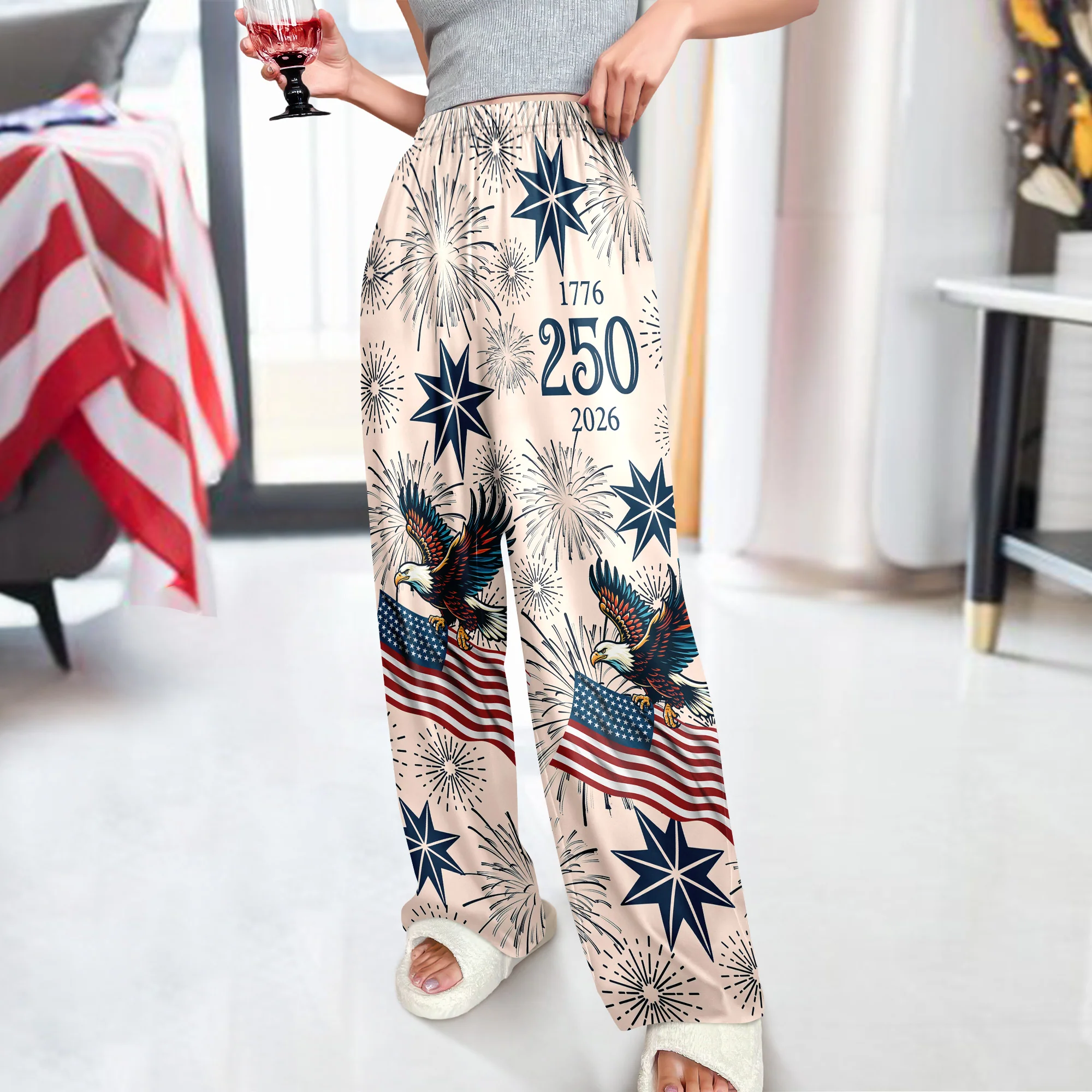 Personalized USA 250 Anniversary Eagle 1776-2026 Sweatpants TH10 898627 - Image 4
