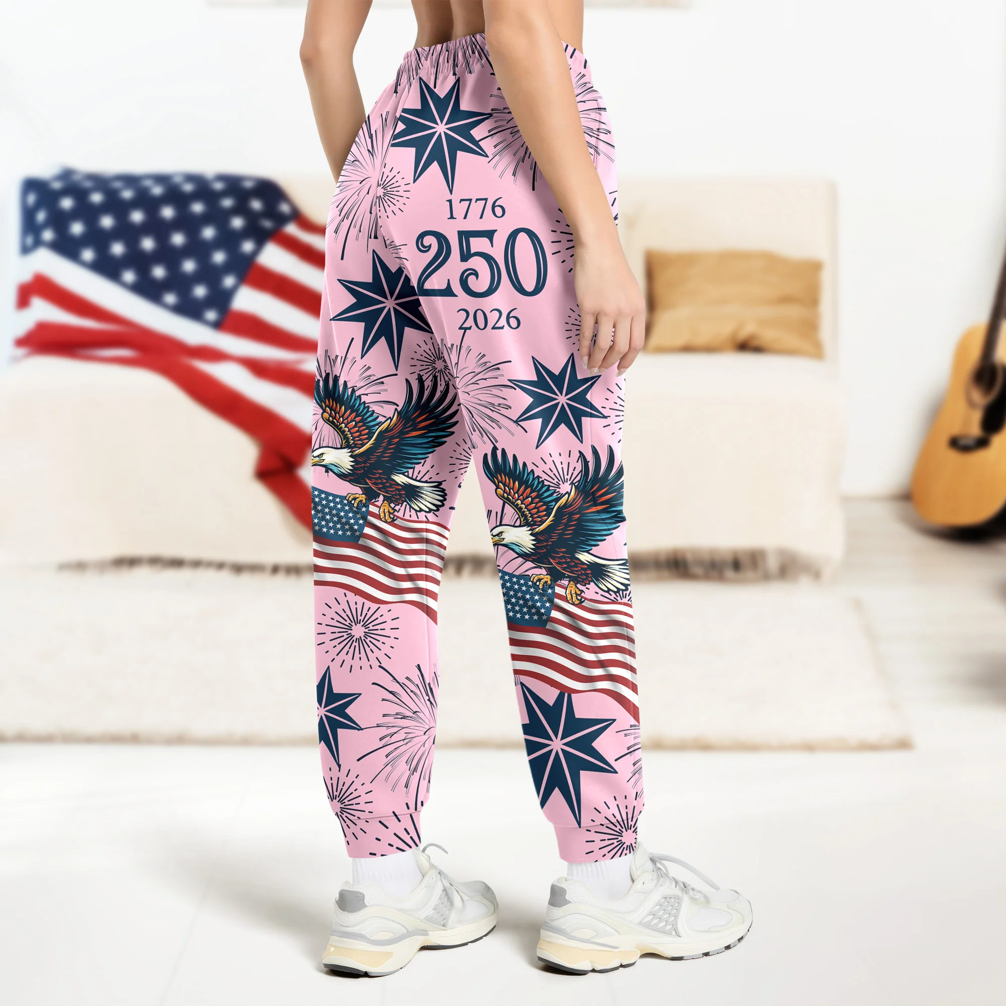 Personalized USA 250 Anniversary Eagle 1776-2026 Sweatpants TH10 898627 - Image 7