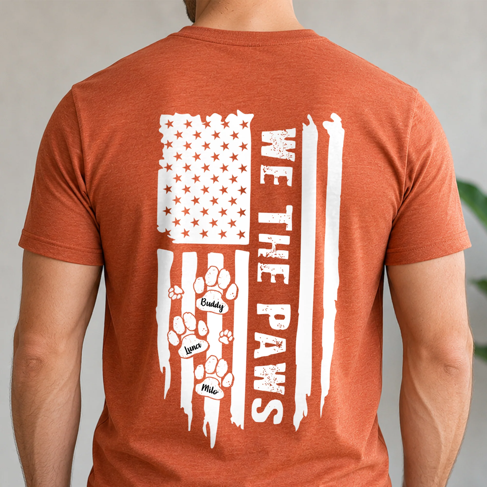 Personalized We The Paws Back Comfort Shirt For Dog Lover TH10 170163 - Image 3