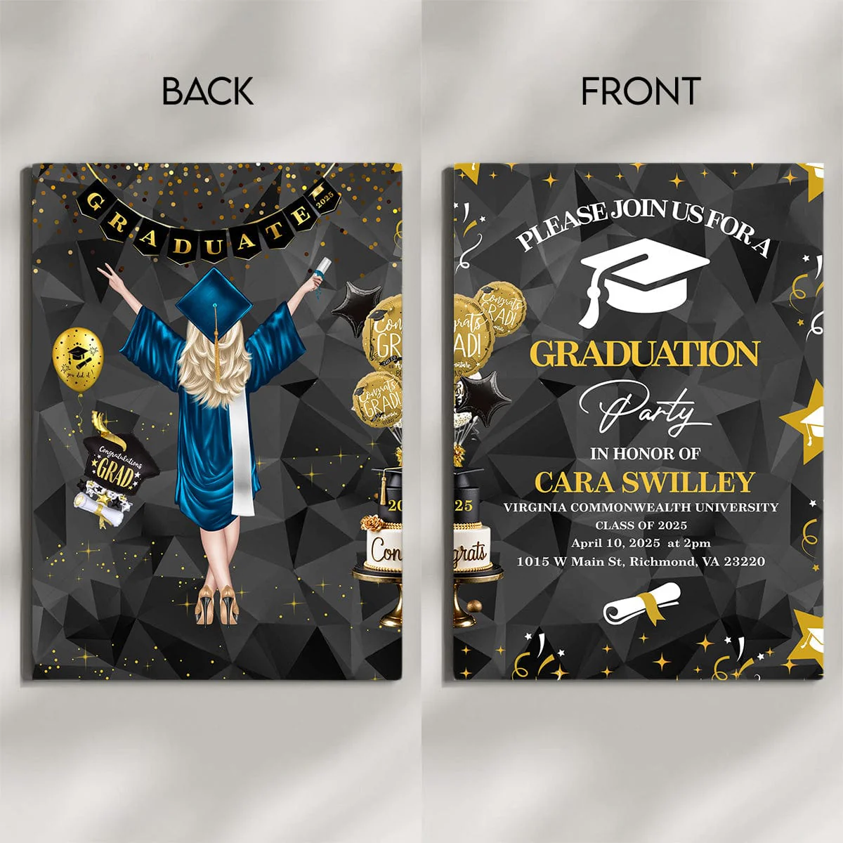 Please Join Us For A Graduation Party Graduation Greeting Card TH10 892347