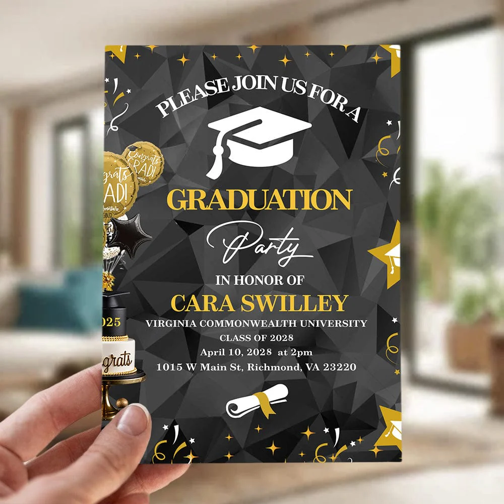 Please Join Us For A Graduation Party Graduation Greeting Card TH10 892347 - Image 11
