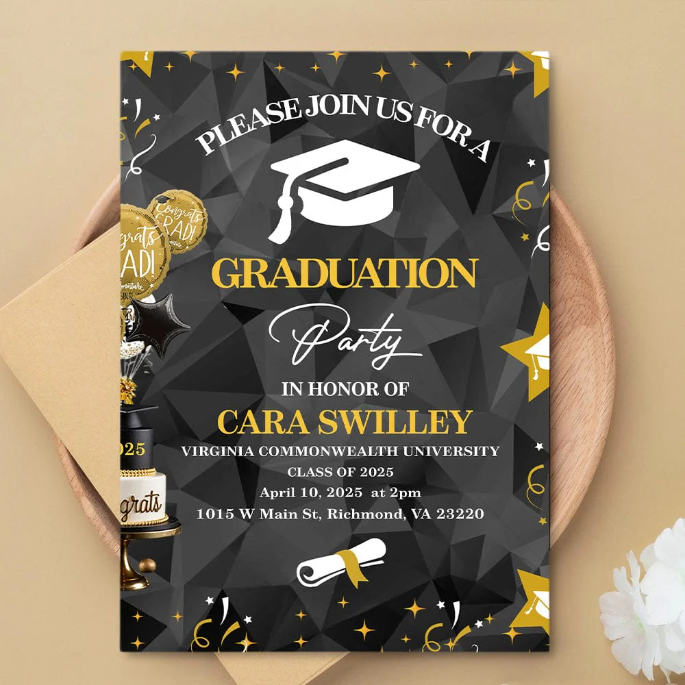 Please Join Us For A Graduation Party Graduation Greeting Card TH10 892347 - Image 7