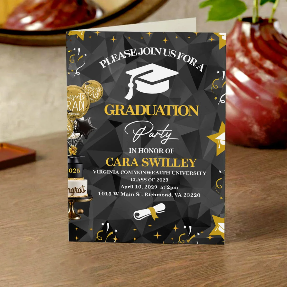 Please Join Us For A Graduation Party Graduation Greeting Card TH10 892347 - Image 8