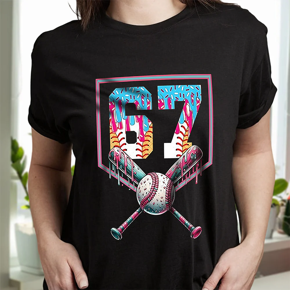 Six Seven Baseball Dark Shirt TH10 896843 - Image 2