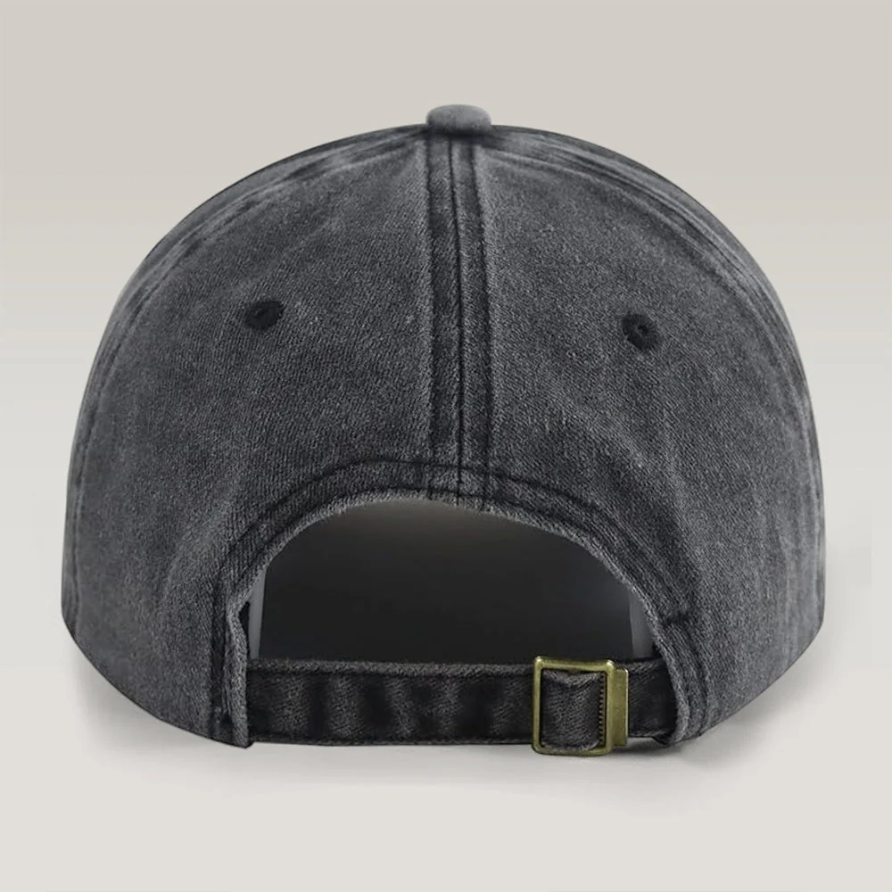 Stand With Charlie Washed Denim Baseball Cap TH10 64415 - Image 2