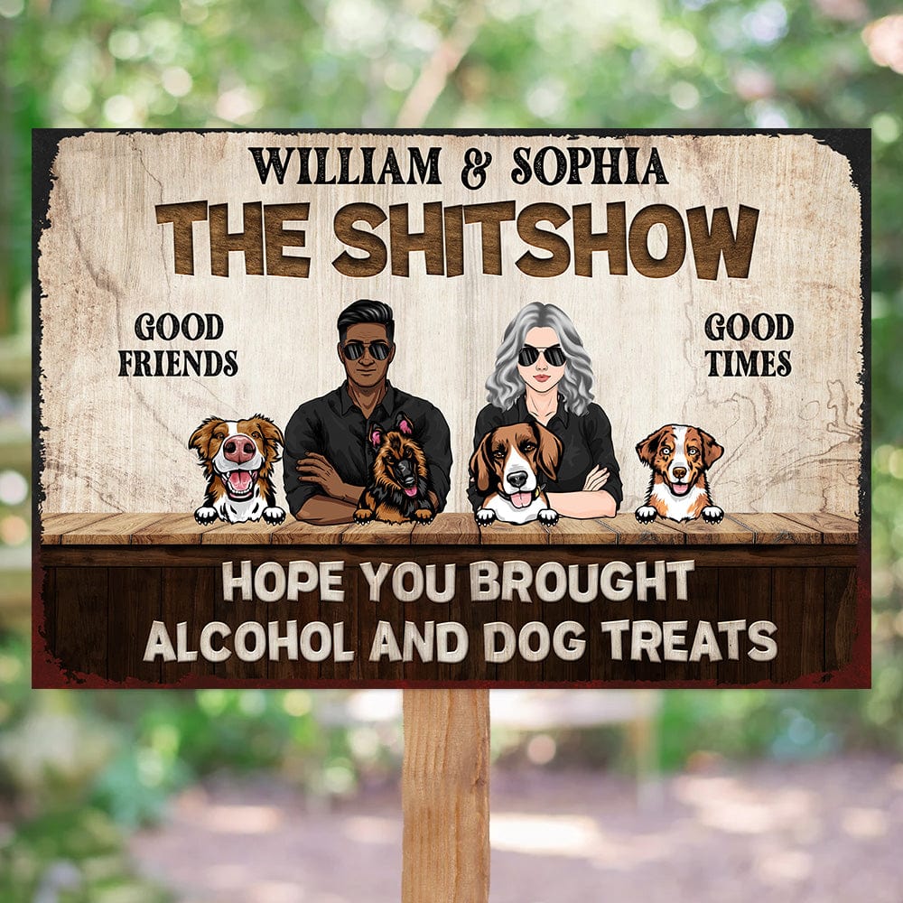 The Campsite Dog Metal Sign Personalized Gift K228 889991 - Image 3