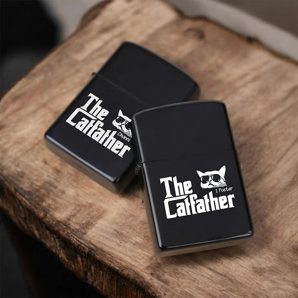 The Catfather Metal Lighter For Cat Lover TH10 896851 - Image 3