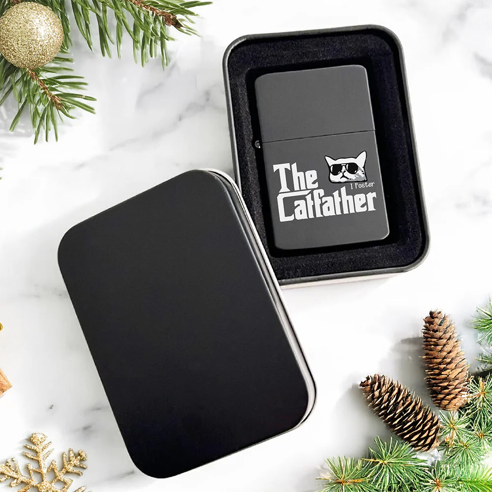 The Catfather Metal Lighter For Cat Lover TH10 896851 - Image 4