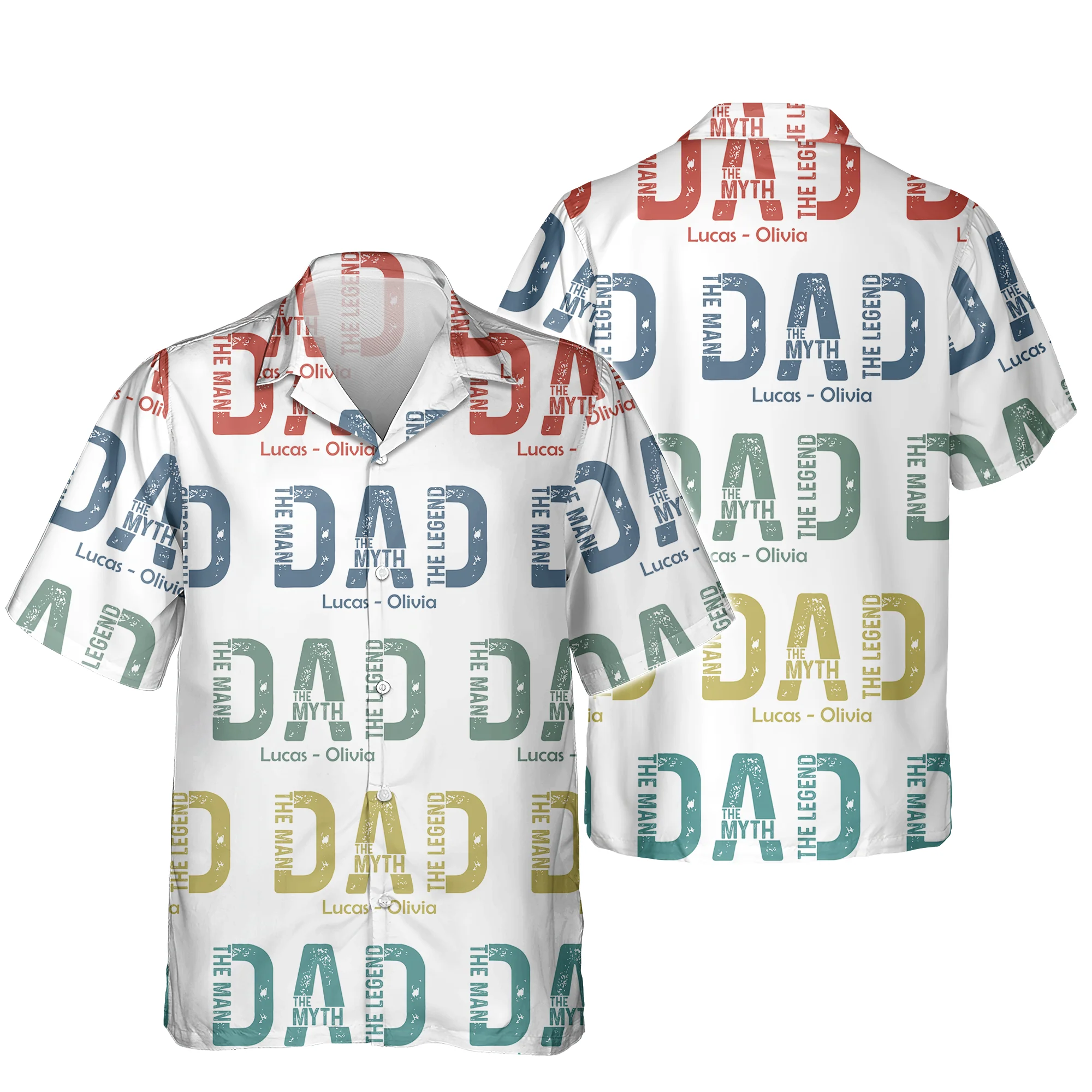 The Man The Myth The Legend Hawaii Shirt For Dad TH10 894041 - Image 3