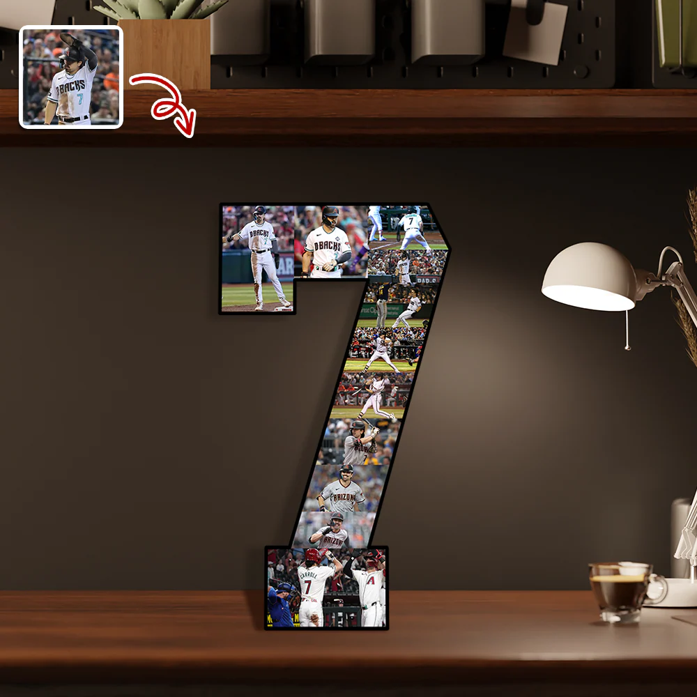The Photo Collage And Wood Frame For Seniors And Birthdays For Baseball Lover TH10 896521 - Image 8