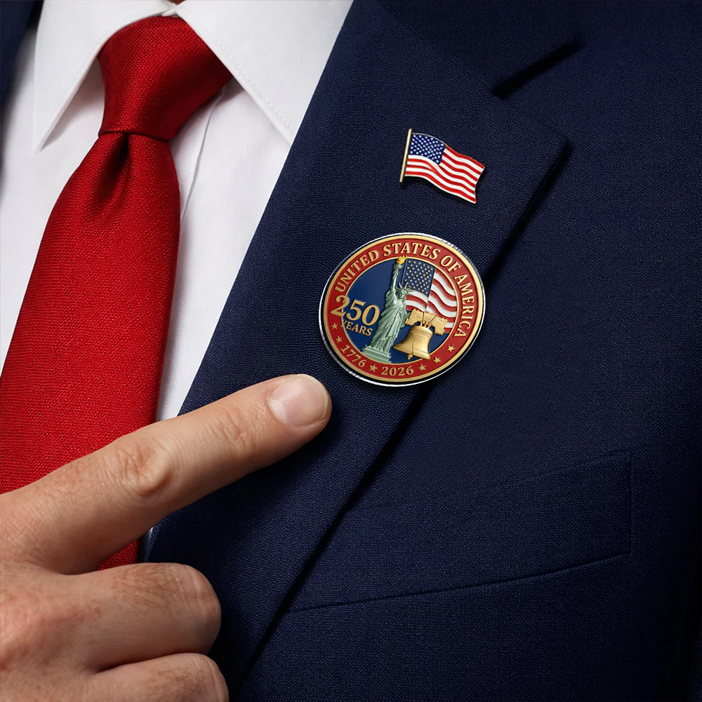 United State Of America 250 Years 1776 - 2026 Acrylic Pin TH10 169317 - Image 2