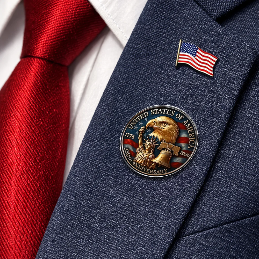 United State Of America Anniversary Acrylic Pin TH10 169321