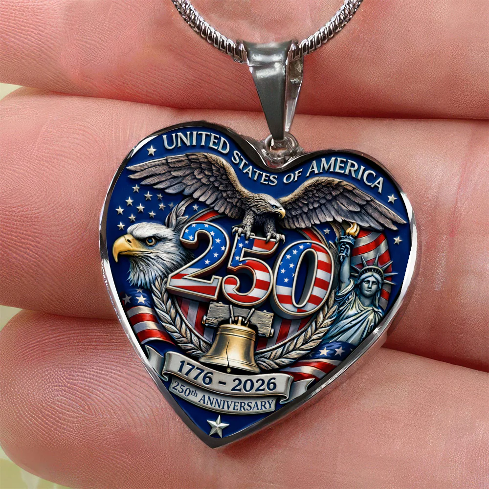 United States Of America 250th Anniversary Necklace TH10 169415 - Image 3