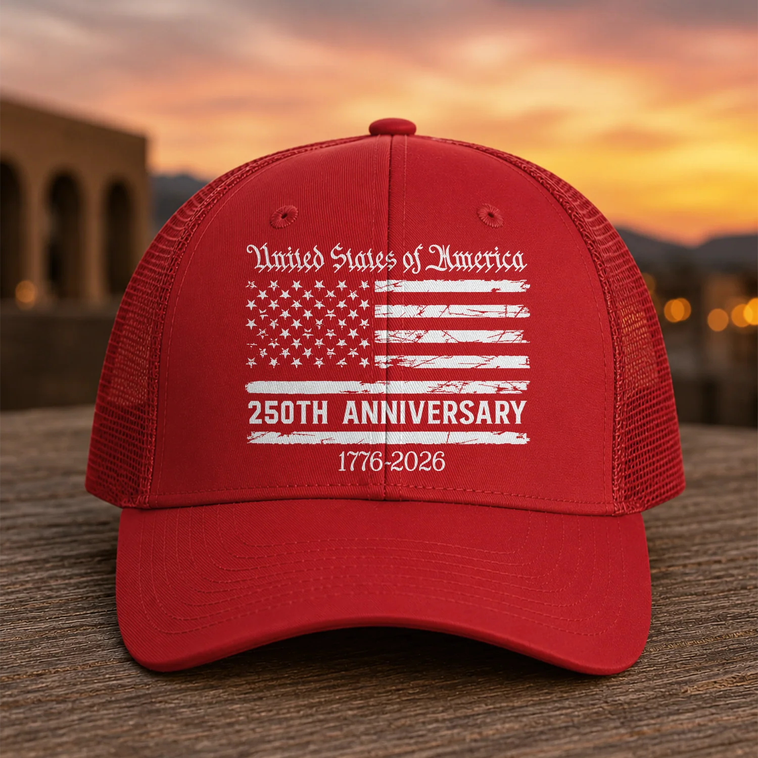United States Of America 250th Anniversary Trucker Hat TH10 170269 - Image 3