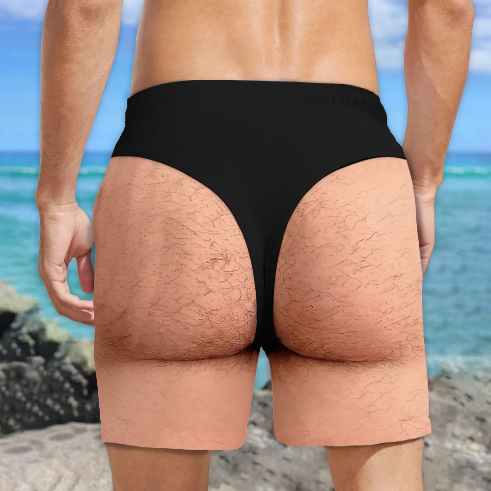 Upload Your Wife, Girlfriend Photo Funny Beach Short TH10 170479 - Image 5