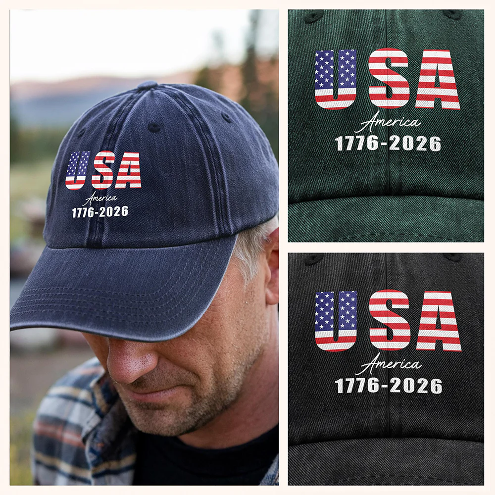 USA 1776 - 2026 Baseball Cap TH10 894845 - Image 5