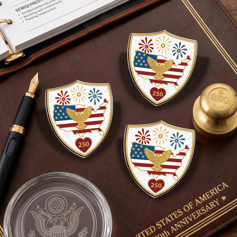 USA 250 With Eagle Acrylic Pin TH10 169313 - Image 6