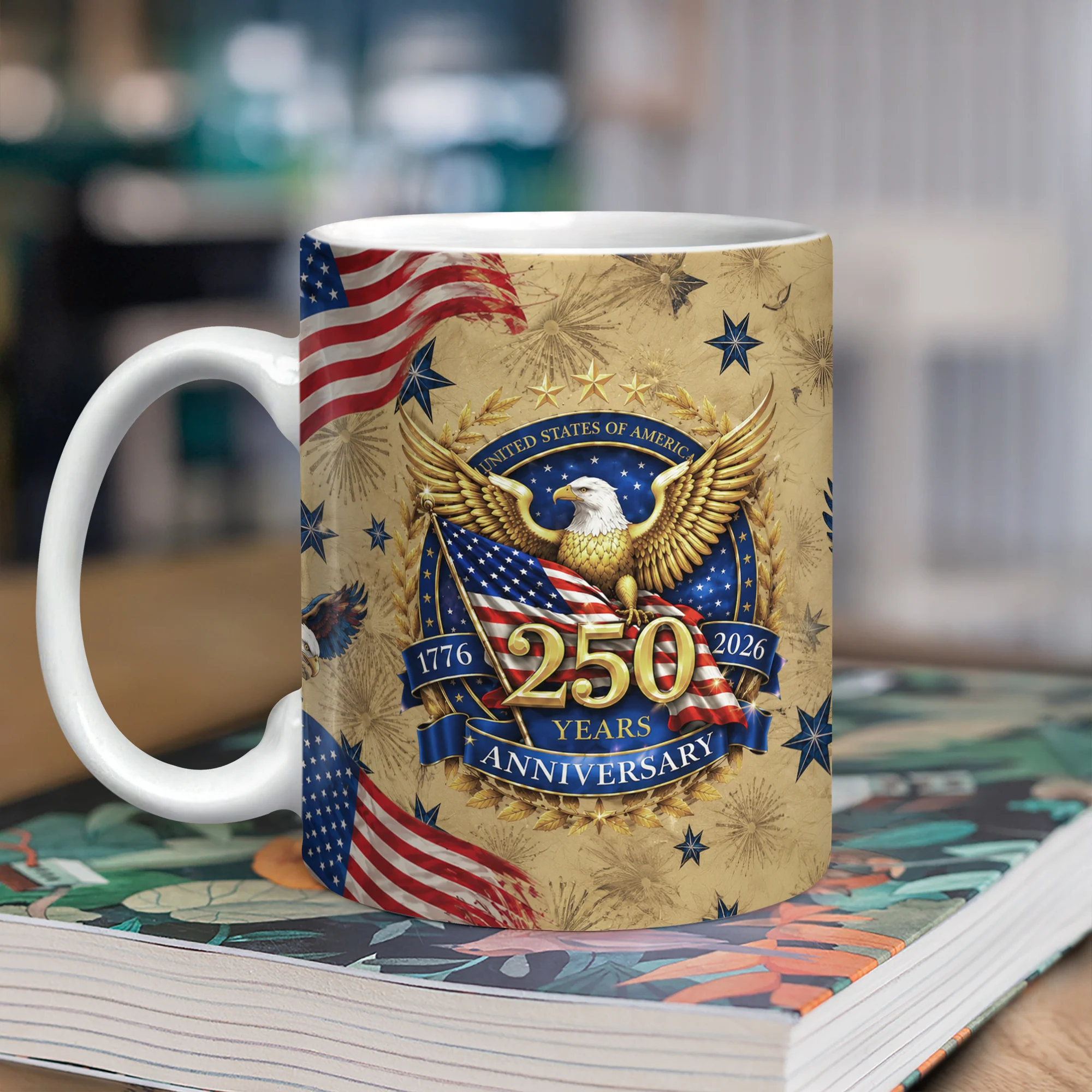 USA 250 Years Eagle Mug TH10 170063 - Image 5