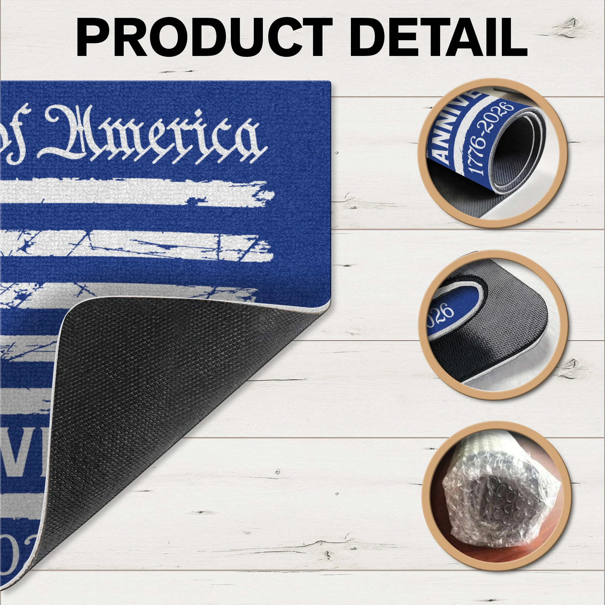USA 250th Anniversary Doormat TH10 898391 - Image 7