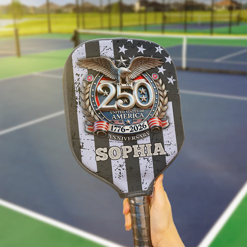 USA Eagles 250th Anniversary Semiquincentennial 1776-2026 Pickleball Cover For Sport Player TH10 898809 - Image 5
