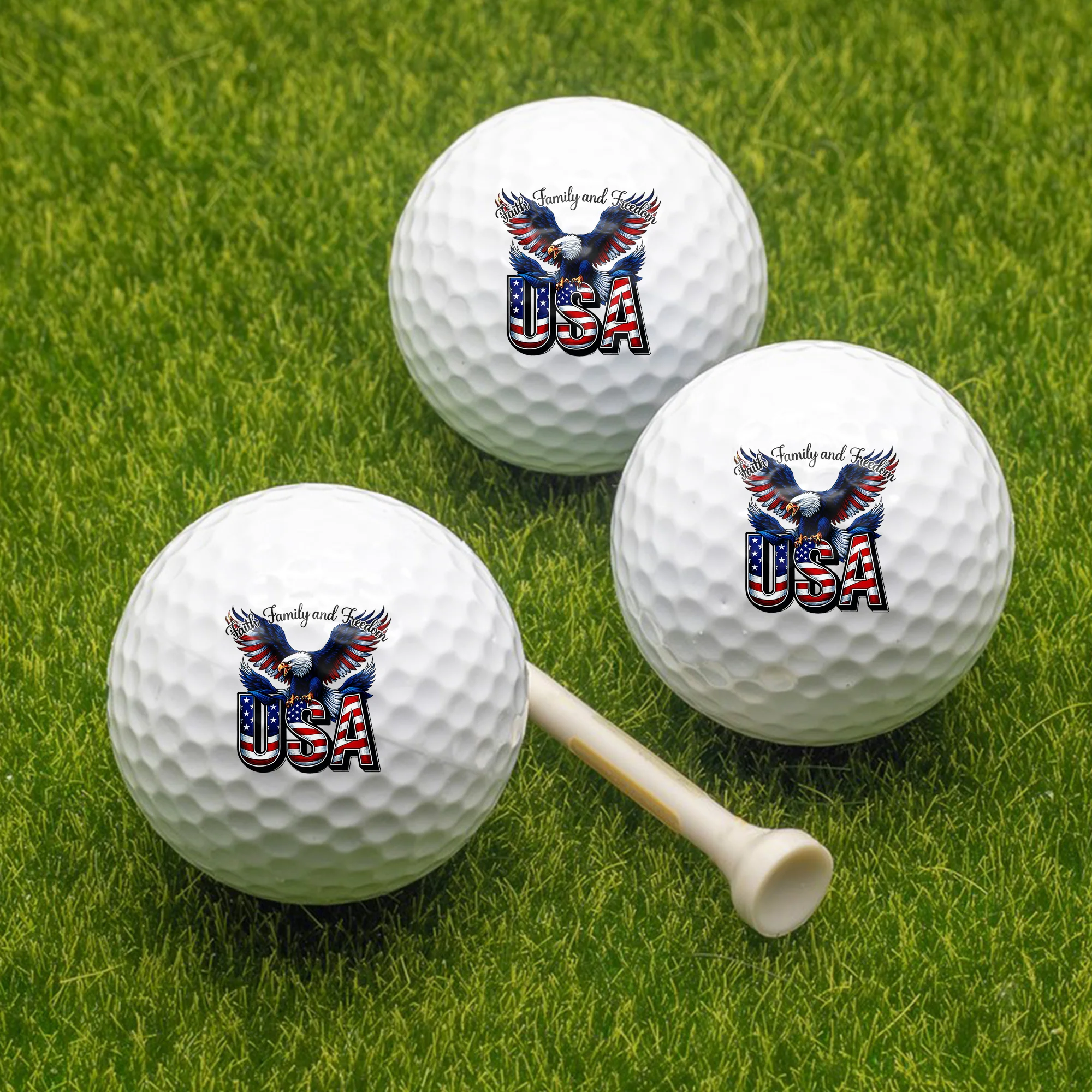 USA Faith, Family And Freedom Golf Ball TH10 169123 - Image 4