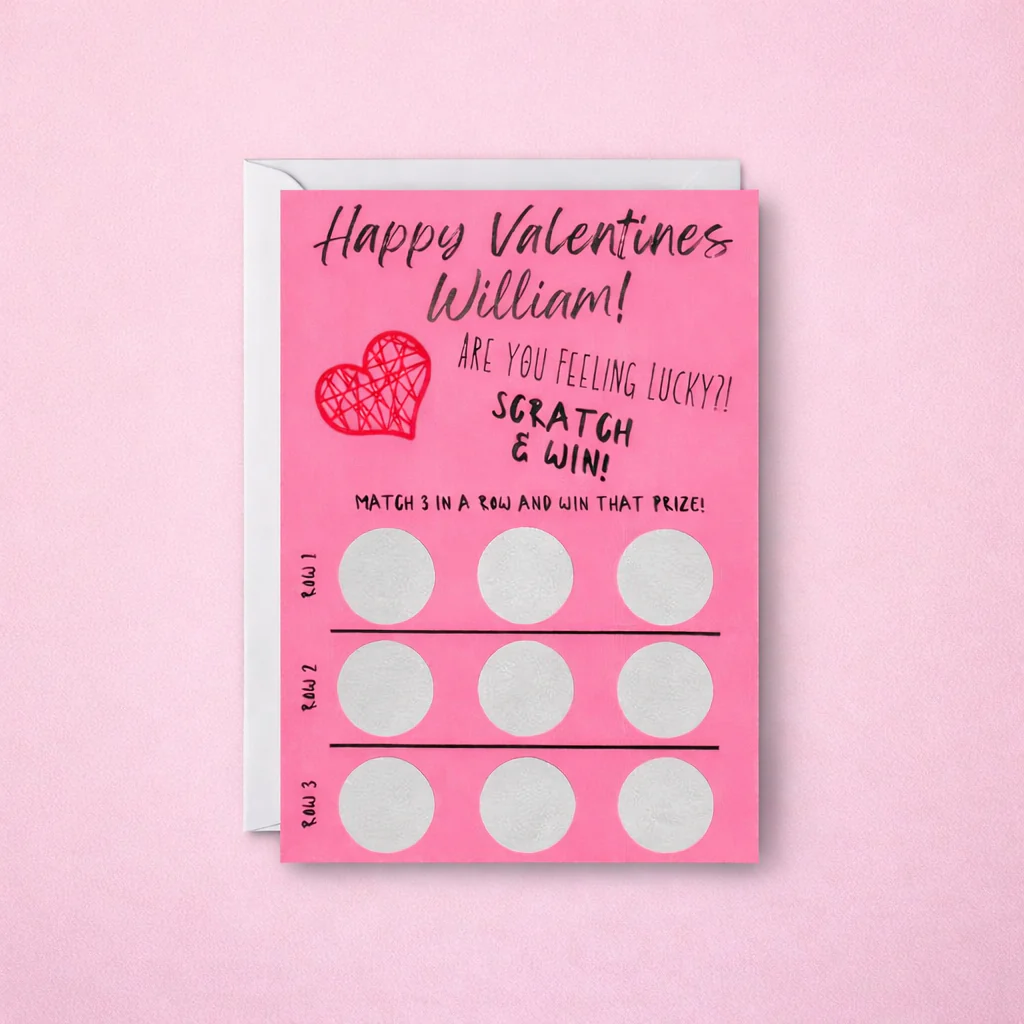 Valentines Gift For Him Raunchy Scratch Off Card TH10 898589 - Image 3