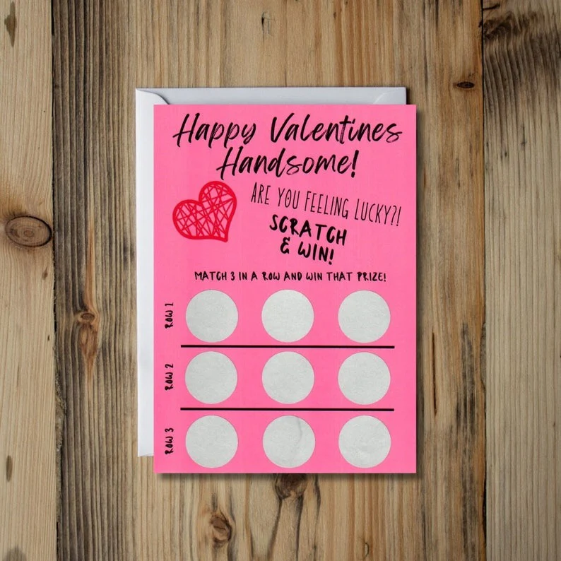 Valentines Gift For Him Raunchy Scratch Off Card TH10 898589 - Image 4
