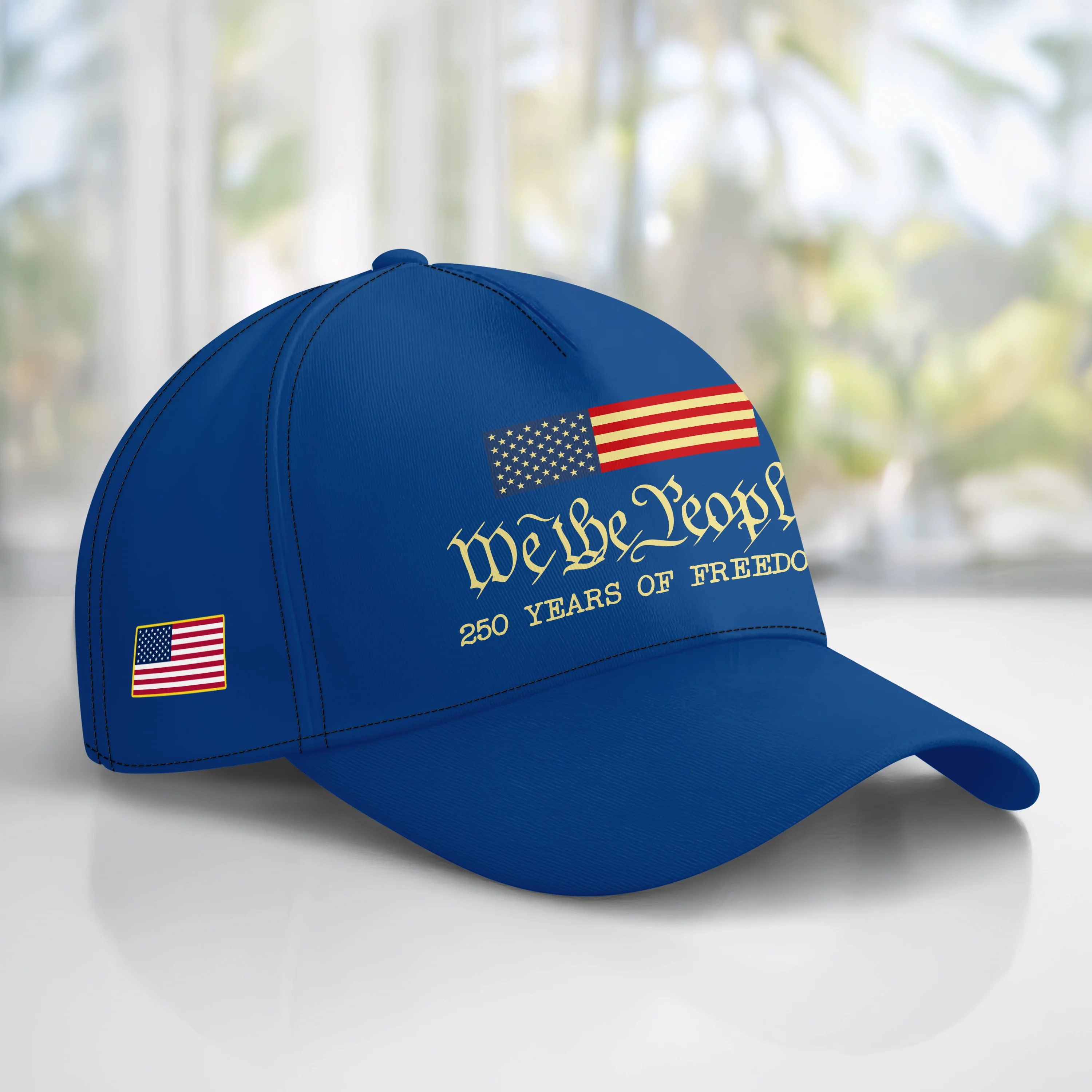 We The People 250 Years Of Freedom AOP Cap TH10 896831 - Image 2