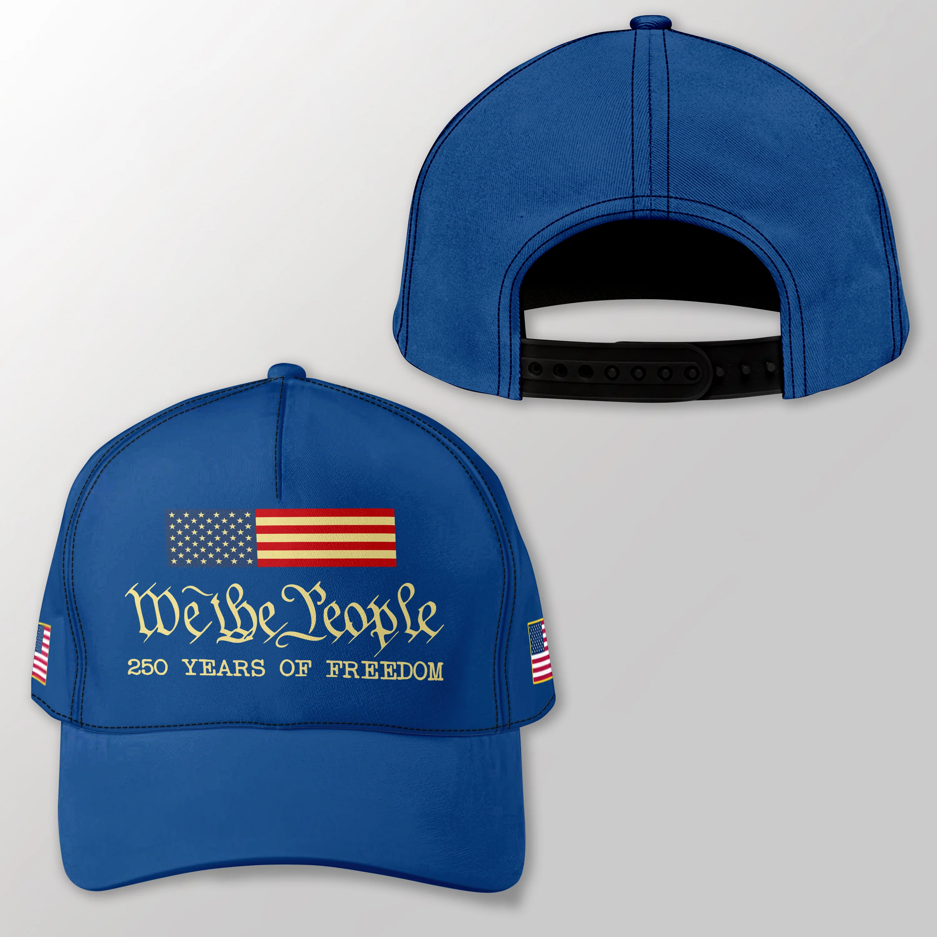 We The People 250 Years Of Freedom AOP Cap TH10 896831 - Image 5