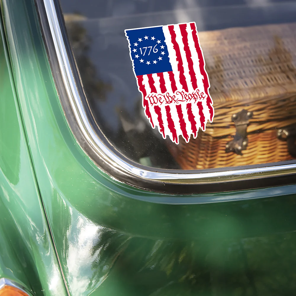 We The People Car Window Decal Sticker TH10 896361 - Image 2