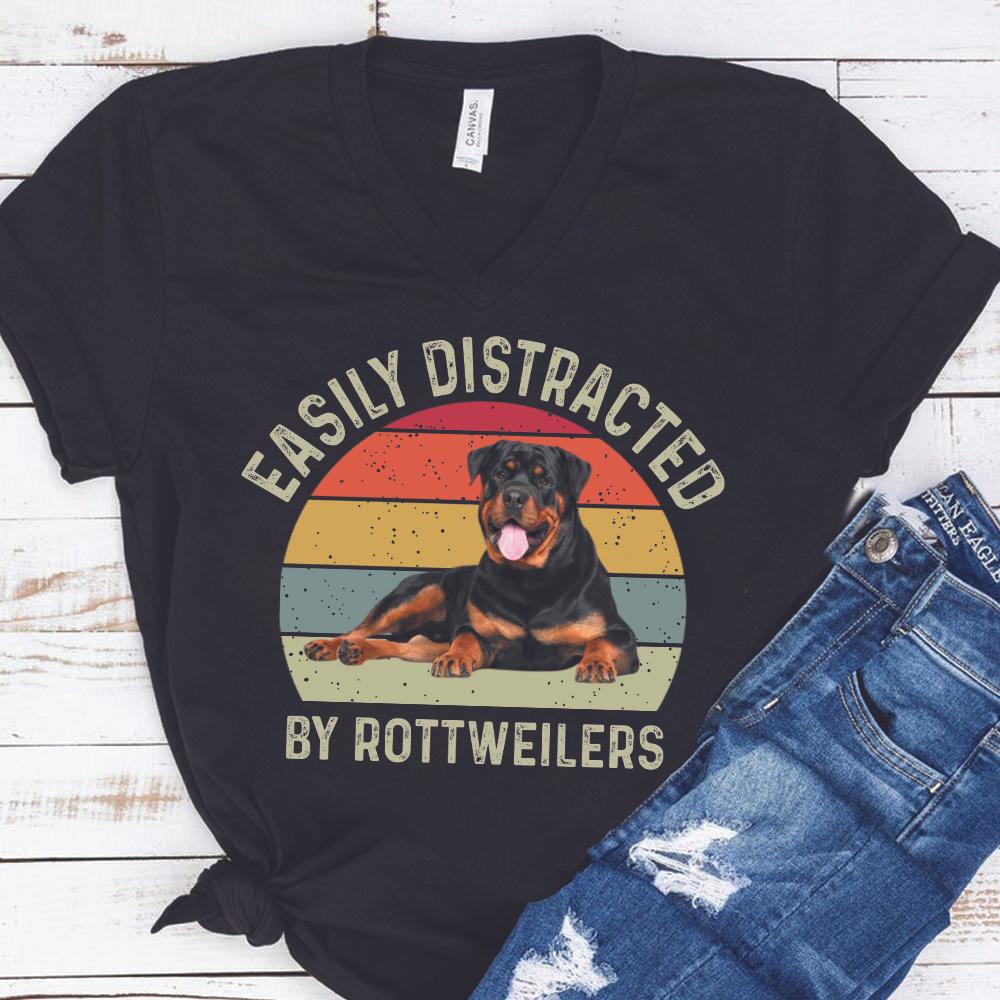 Easily Distracted By Labrador Custom Photo Shirt - Image 5