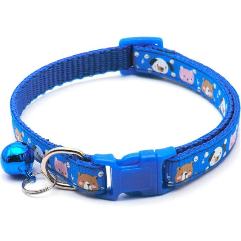 Fashion Colorful Pattern Bear Collar For Dog Cat - Image 10