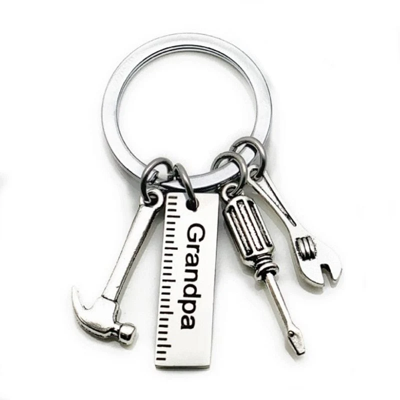 Fashion Dad Letters Keychains - Image 4