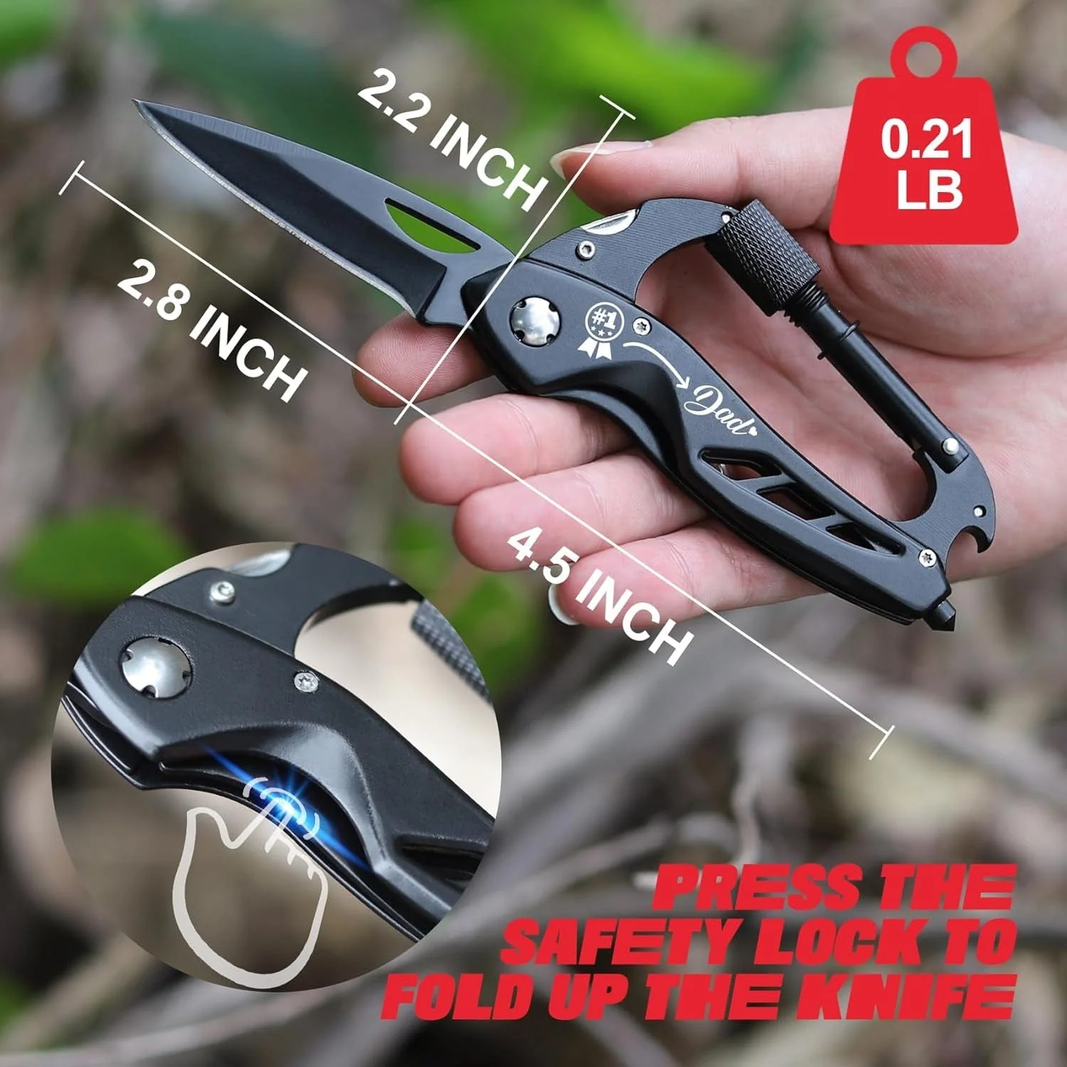 Father’S Day Gifts, Multitool for Dad, Gifts for Dad from Daughter Son Kids, Dad Gifts for Fathers Day, Dad Birthday Gift, Gifts Idea for Dad, Best Dad Gifts, Gifts for Husband, Dad Christmas Gifts - Image 5