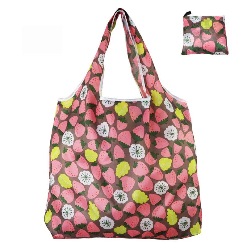 Foldable Shopping Bag Reusable Travel Grocery Bag Eco-Friendly Cartoon Cat Dog Printing Tote Bag - Image 18