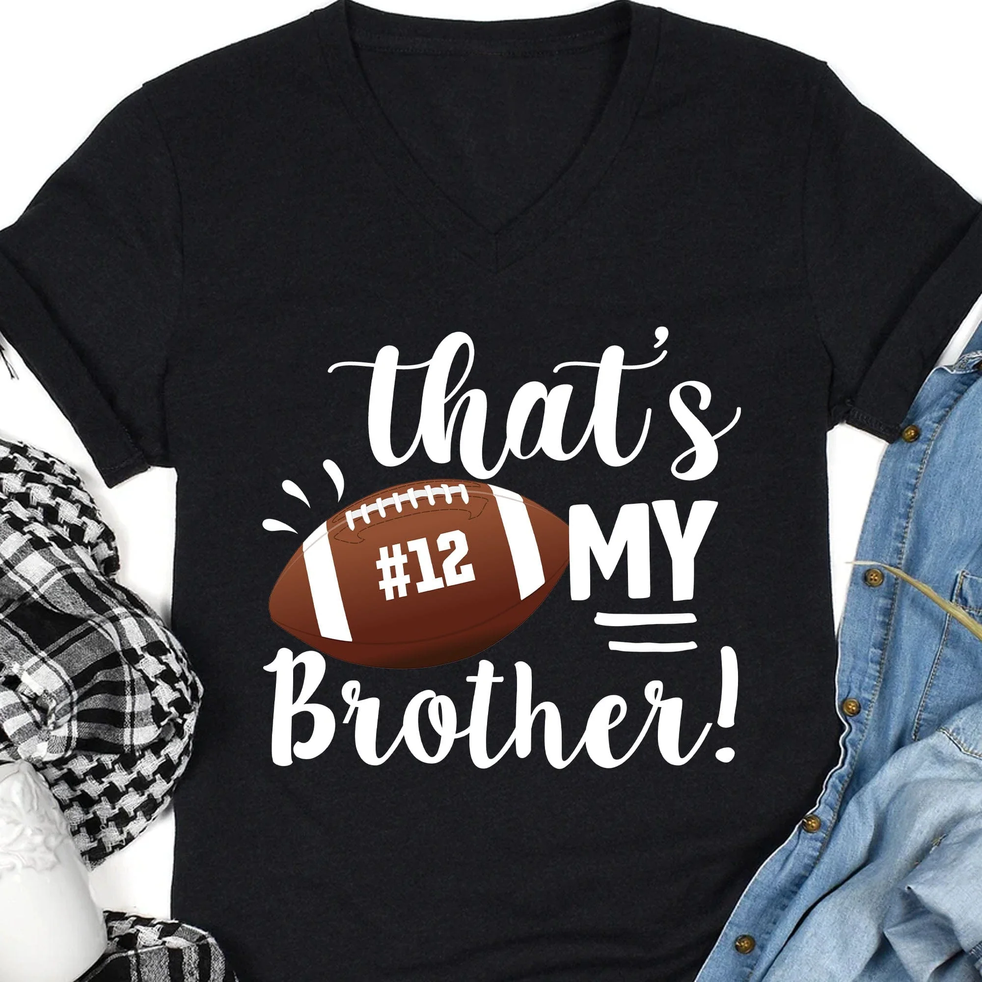 Football Family That's My Football Player Personalized Shirt C480 910462 - Image 5