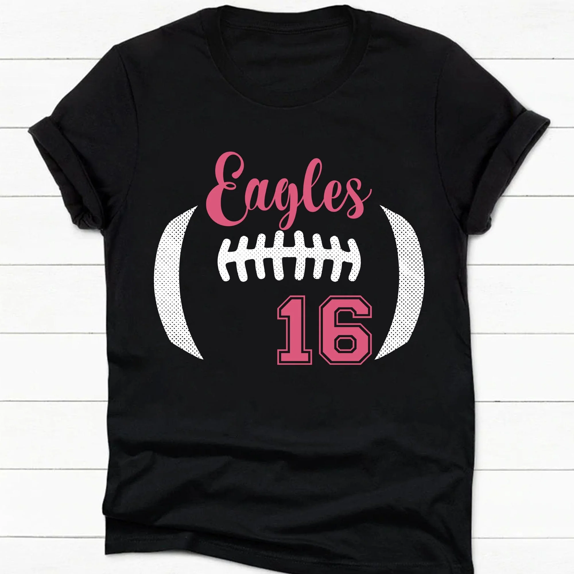 Football Team Personalized Custom Football Shirt C484 - Image 2