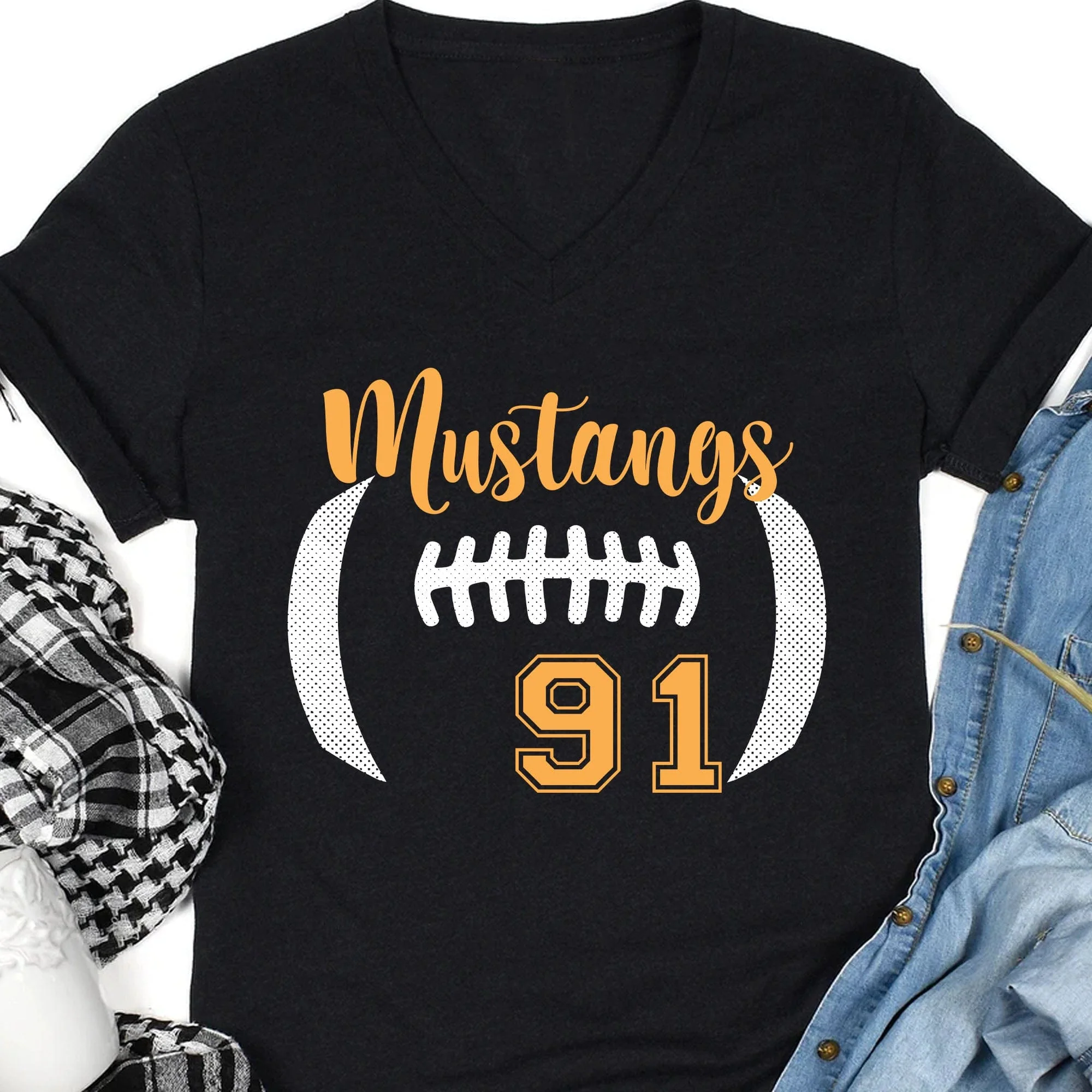 Football Team Personalized Custom Football Shirt C484 - Image 3