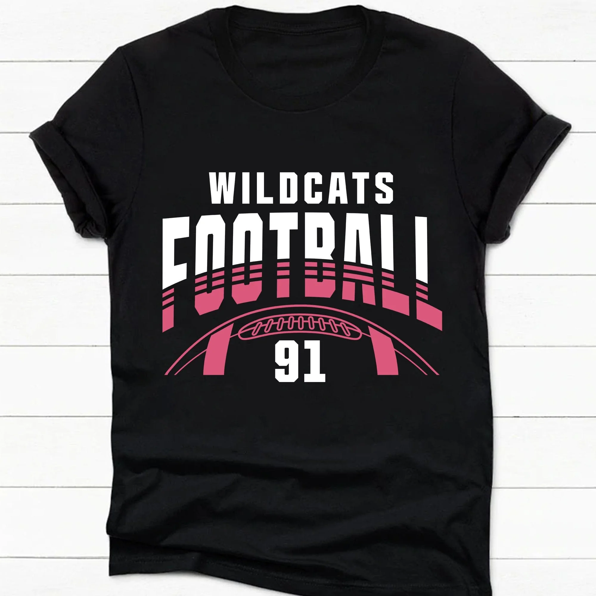 Football Team Personalized Custom Football Shirt C486 - Image 2