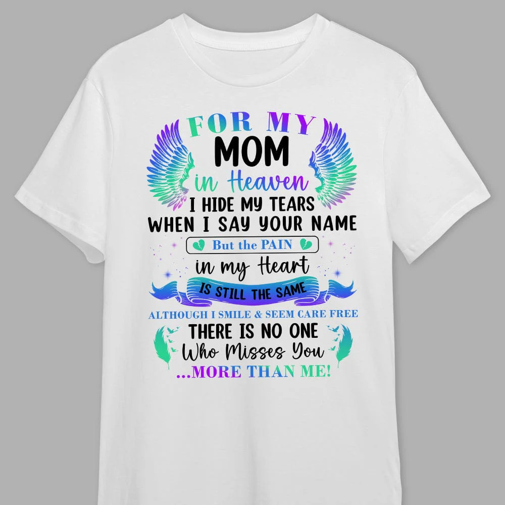 For My Family In Heaven Shirt Personalized Gift TA29 890005 - Image 3