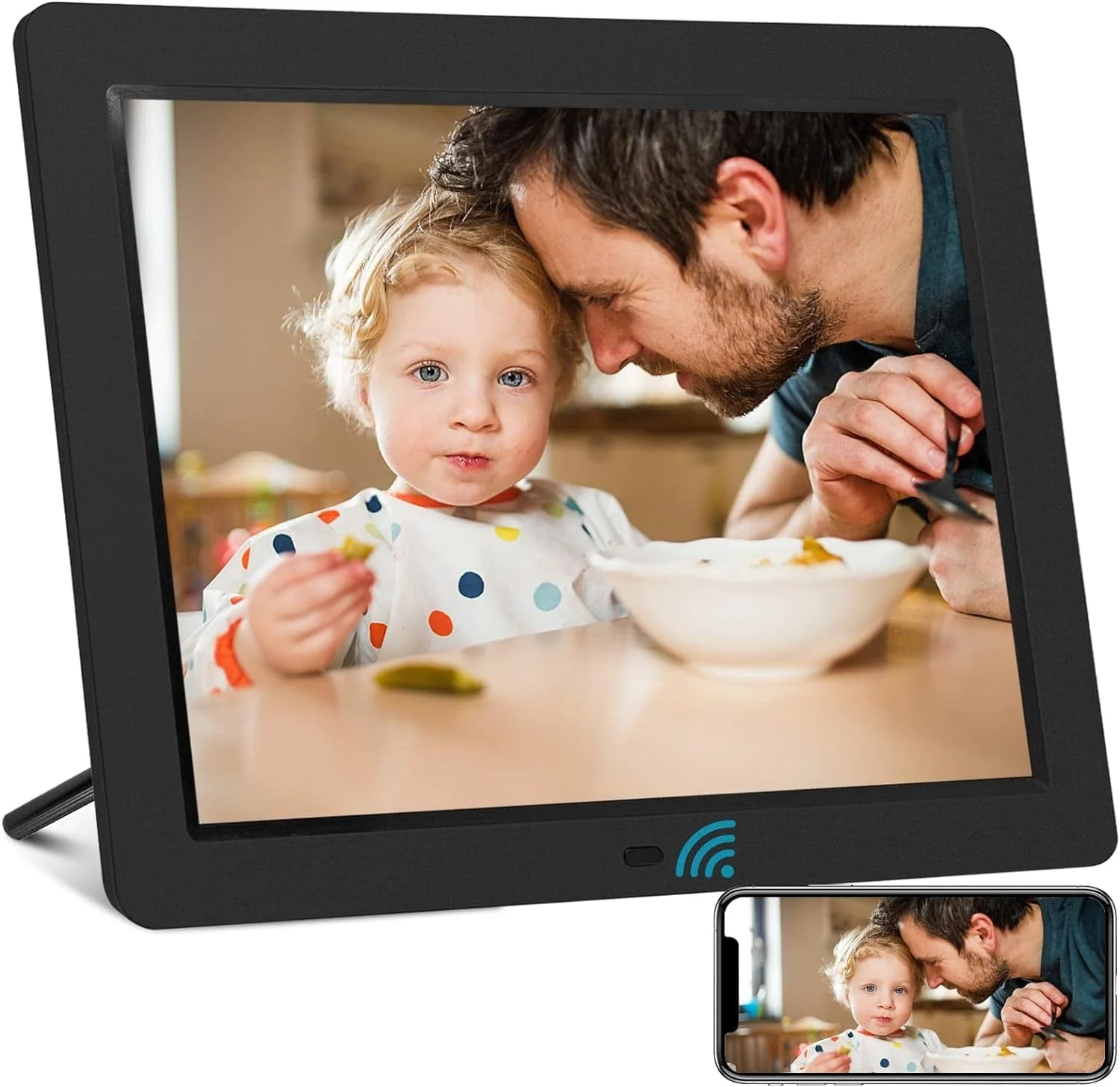 FRAMEO 10.1 Inch Smart Wifi Digital Photo Frame 1280X800 IPS LCD Touch Screen, Auto-Rotate Portrait and Landscape, Built in 32GB Memory, Share Moments Instantly via Frameo App from Anywhere - Image 17