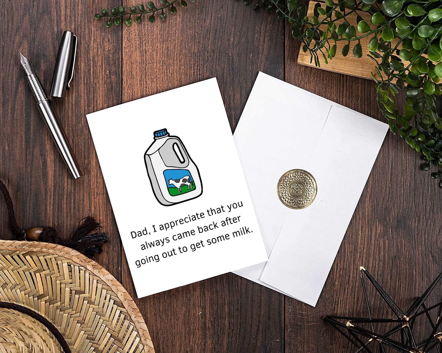 Funny Card for Dad | Happy Birthday, Father’S Day | from Daughter, Son, All of Us | Bday Gift for Father, Step Dad, Daddy | 40Th 50Th 60Th 70Th 80Th - Image 5