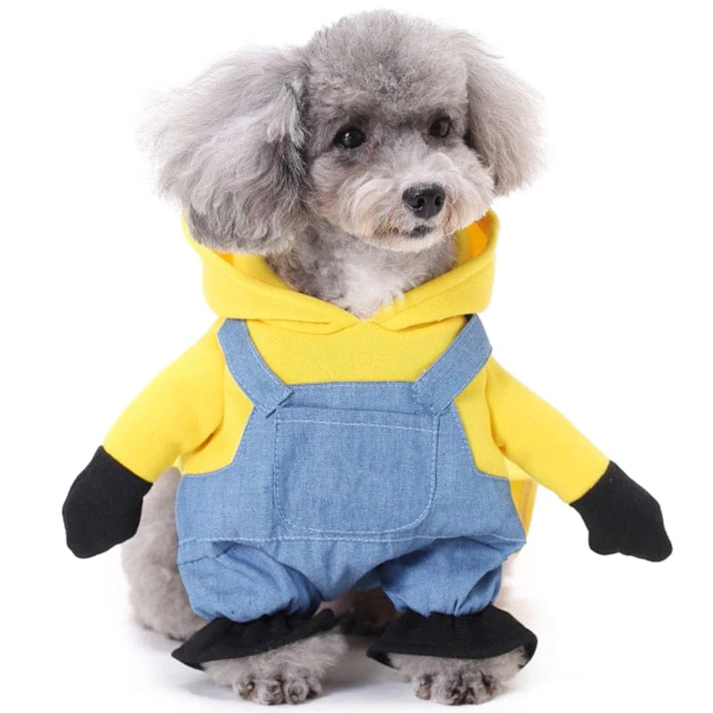 Funny Halloween Clothes Dressing Up Cat Party Costume Suit - Image 2