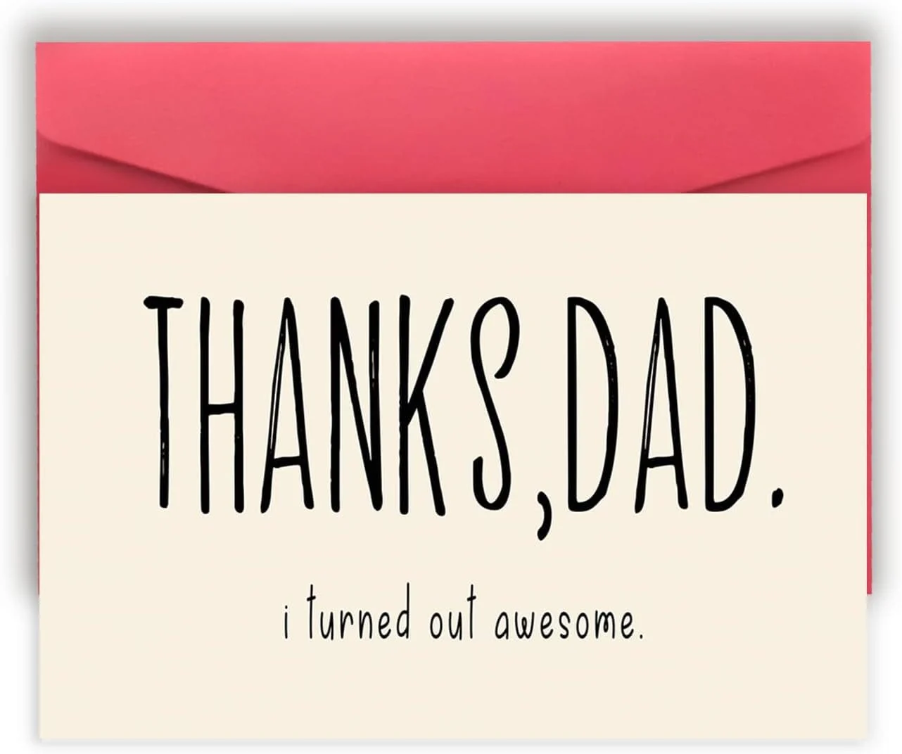 Funny Dog Dad Fathers Day Card from Son Daughter, Cute Dog Dad Gifts for Men, Happy Father’S Day Card for Him - Image 9