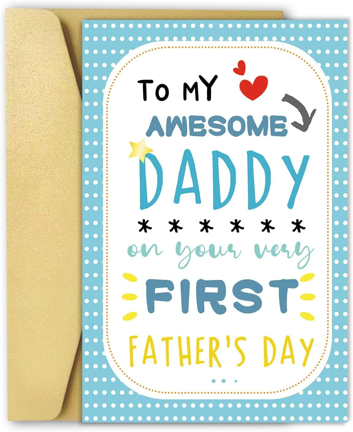 Funny Stepdad Fathers Day Card from Step Son Daughter, Gifts for Bonus Dad, Happy Fathers Day for Step Dad - Image 7