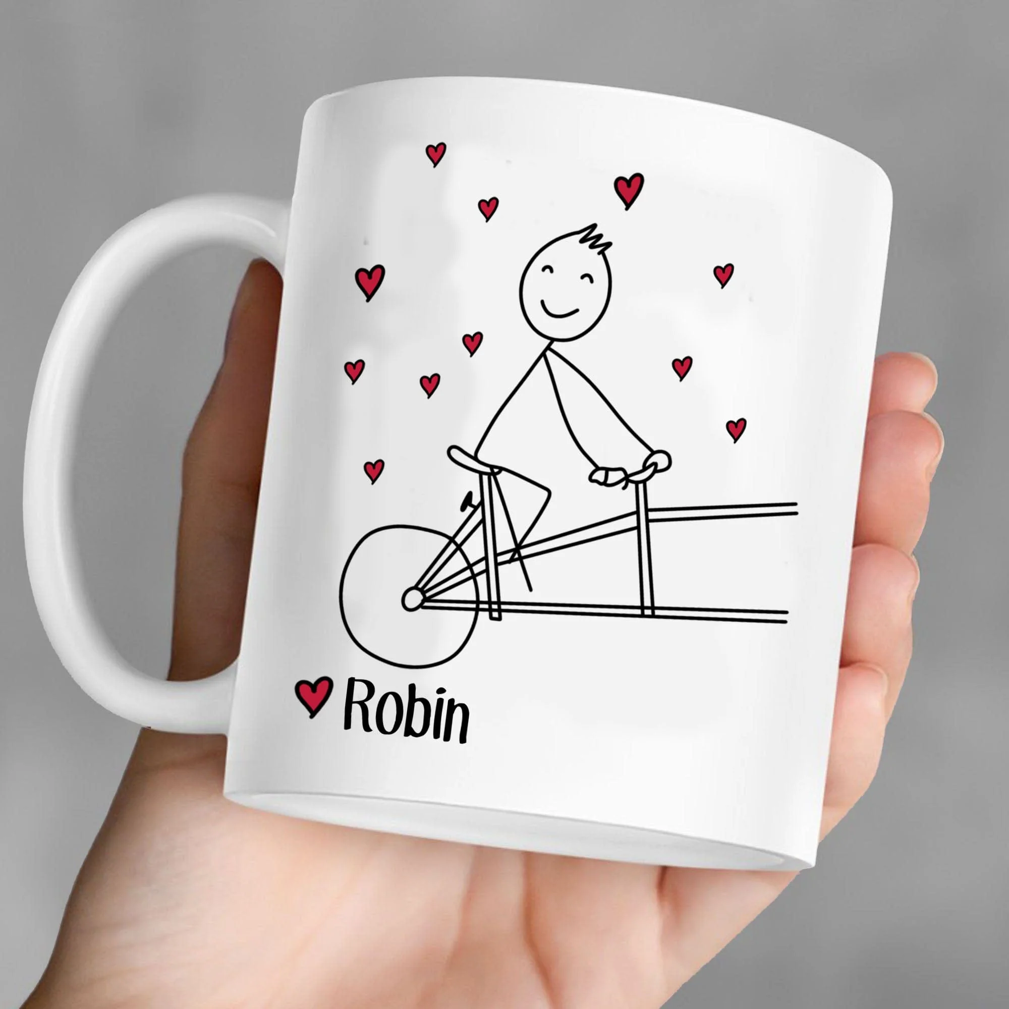 Funny Valentine Gift For Couple Personalized Custom Anniversary Mug Valentine Day Gift H610 - Image 2