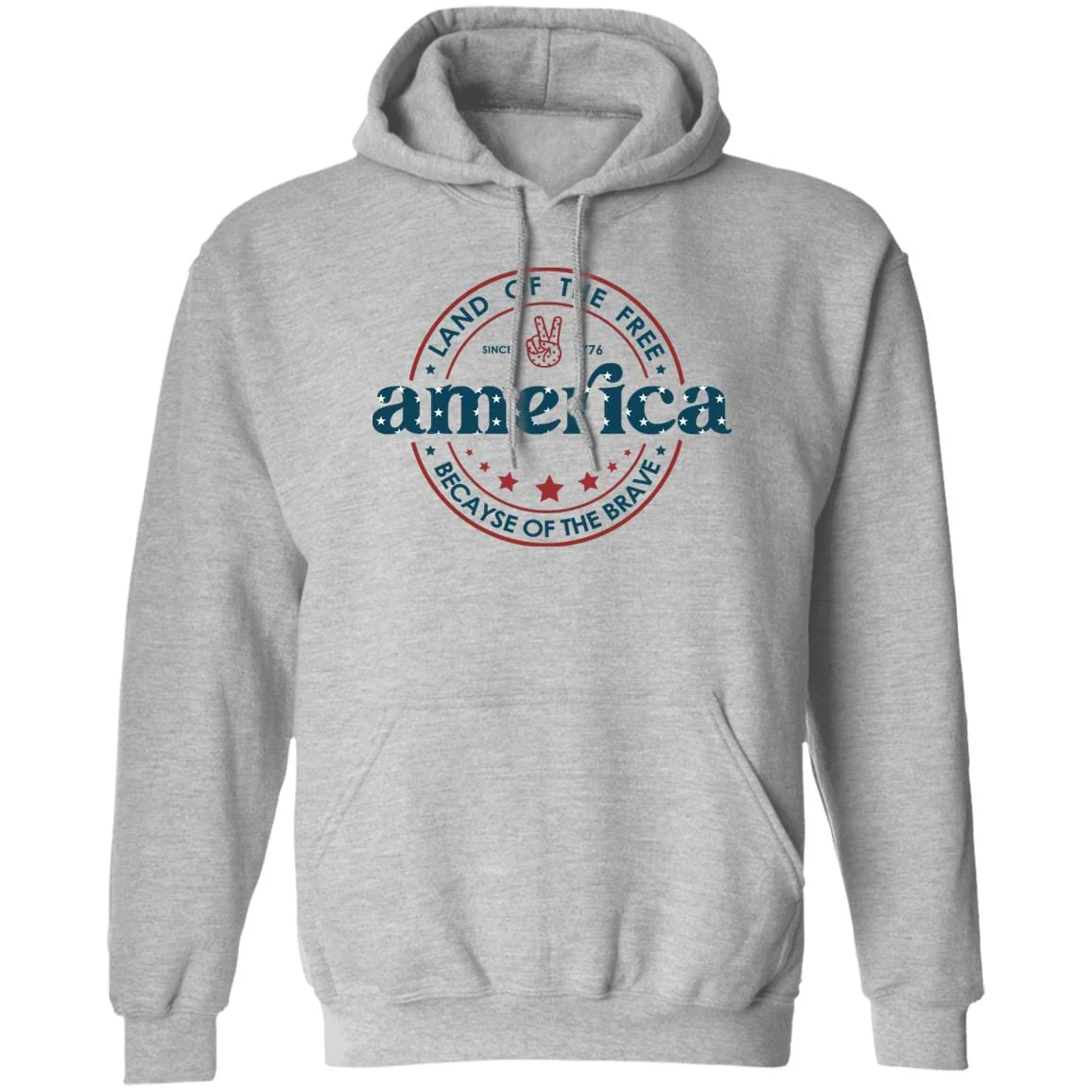 America Land Of The Free Because Of The Brave 4th of July Tshirt H362 - Image 4