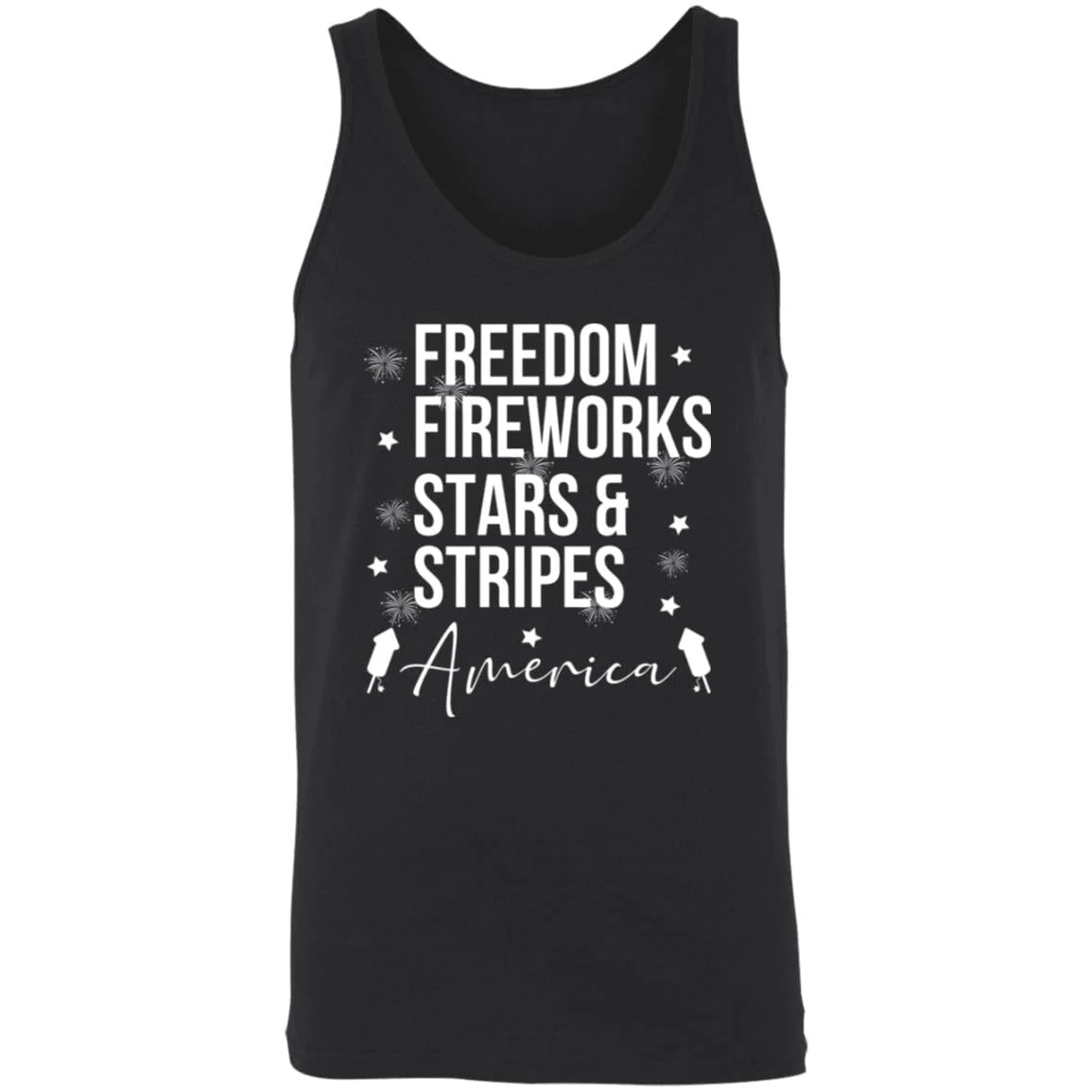 Freedom Fireworks Stars And Stripes 4th of July Shirt H404 - Image 4